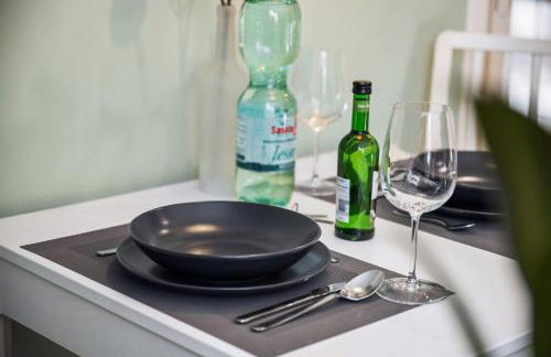 EDLER WOHNRAUM Luxuriöse Stadtoase mit Balkon, Kaffeevollautomat, Lift & Parkplatz - Foto 18