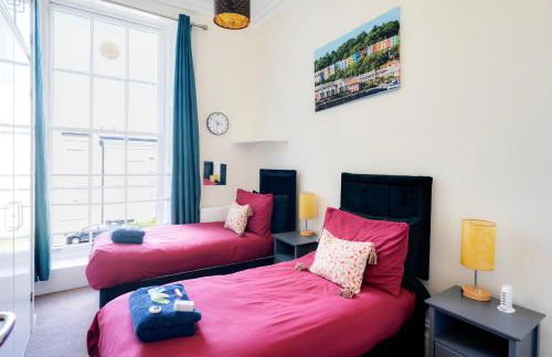 Clifton Nr Centre, Georgian Period Flat, Permit Parking x1, Garden - Foto 3