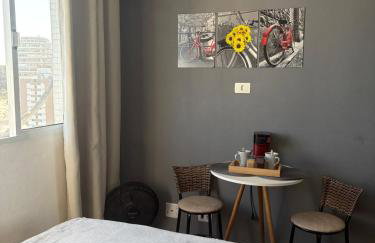 Kitnet Vista Mar em São Vicente - Charme e Conforto - Foto 4