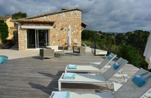 Grande Villa proche Sophia avec magnifique vue mer - Foto 5