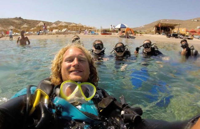 Batismo de mergulho em Mykonos - Foto 4