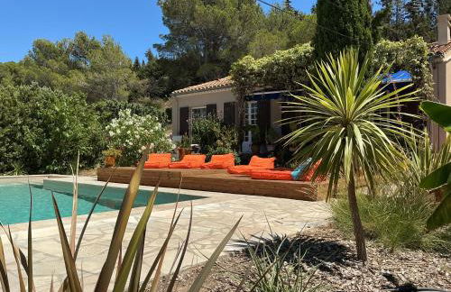Le Doul Jolie villa au calme climatisée grande piscine jardin - Foto 12