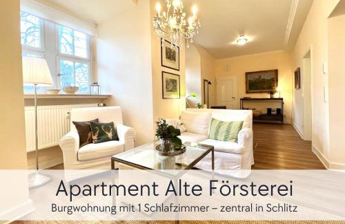 ALTE FÖRSTEREI - Altstadtwohnung mit Stil & Aufzug - in der Hinterburg Schlitz - mit Garten, Parkplatz & E-Ladestation - Hunde willkommen - Fulda, Bad Hersfeld, Alsfeld in 25 km Entfernung - Foto 59