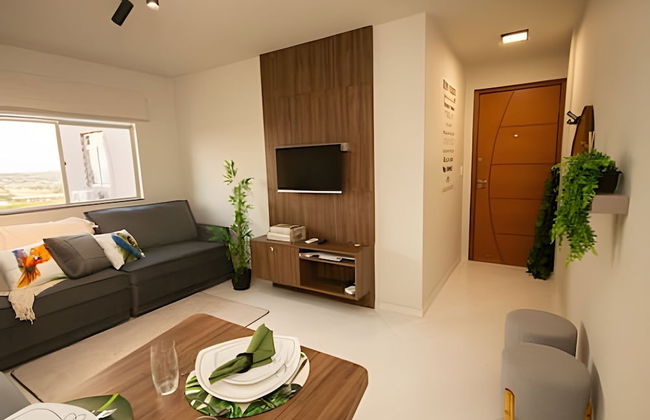 APTO decorado 5 hospedes AC e piscina - Photo 9