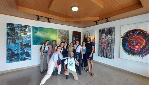 Visitando o Inema Arts Centre