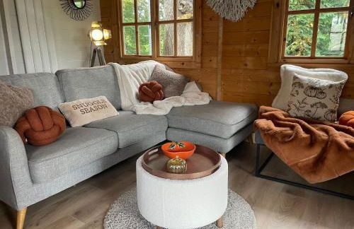 Caban Y Tan Dderwen with private Wood Fired Hot Tub - Foto 39