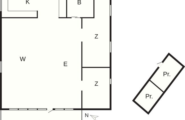 6 Person Holiday Home in Nibe - Foto 3