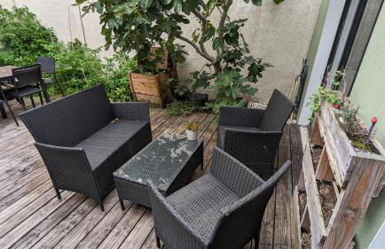 "Maison verte" - terrasse - parking - 10min du métro - Foto 18