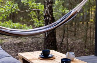 Sosnowy Raj domki nad rzeką Wkrą - Foto 20