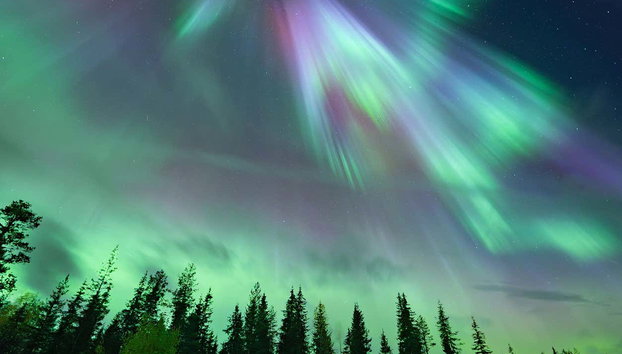 Tour de la aurora boreal - Foto 2, Auroras boreales en el cielo de Rovaniemi