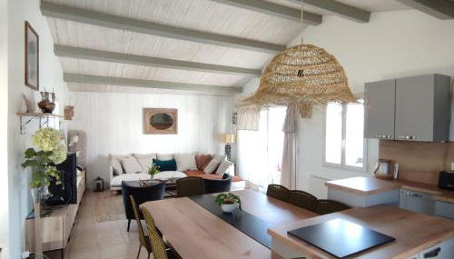 LE PATIO chaleureuse maison à 150 mètres de la mer - Foto 5