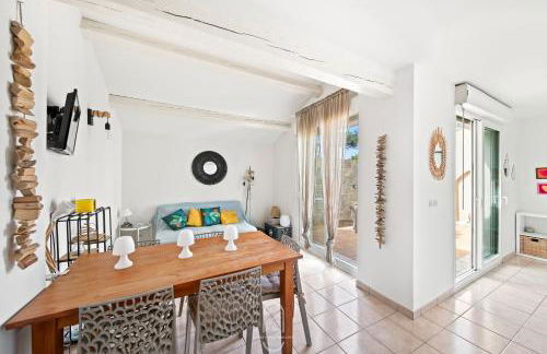 La Capte idyllique- Hyères Plage T3 CLIM WIFI BY HC - Foto 15