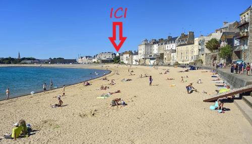 Duplex Saint Malo Saint Servan plage à 100m Intra Muros à 7min à pied - Foto 2