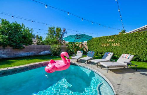 Casa Desert Muse with Heated Pool Spa Firepit Mini Golf and Games - Photo 2