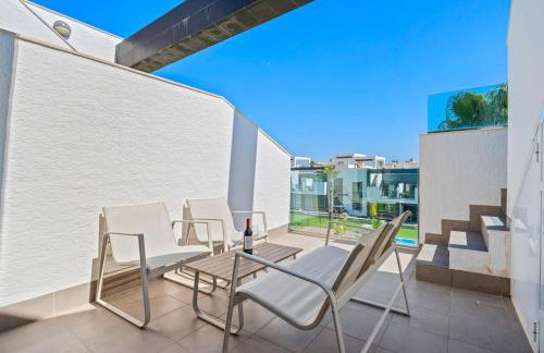 Luxury Penthouse with private Rooftop Terrace, Pool, Punta Prima, Torrevieja - Foto 15