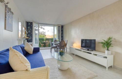 Escale de l'Yvette - 50m2 Cosy, Balcony & Parking - Foto 6