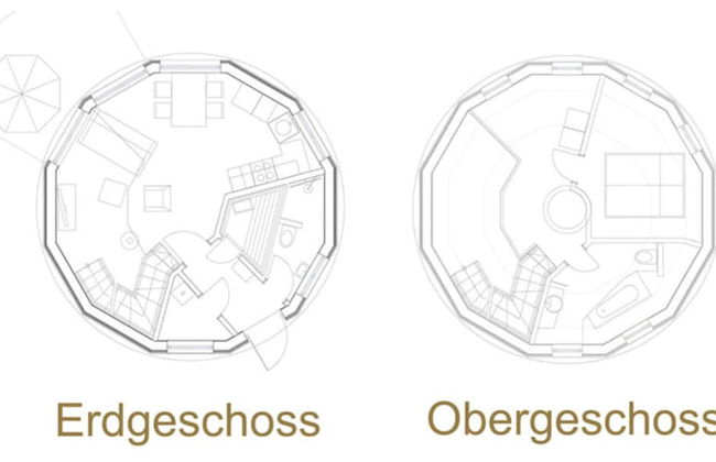 Kugelhaus Tamika - Sauna, Whirlpoolwanne und Kamin am Tollensesee - Foto 37
