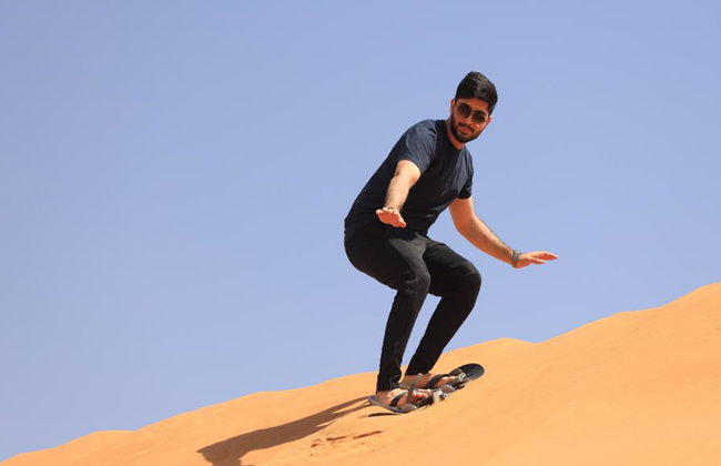 Combo: Atlantis Helicopter Tour & Evening Desert Safari - Photo 6