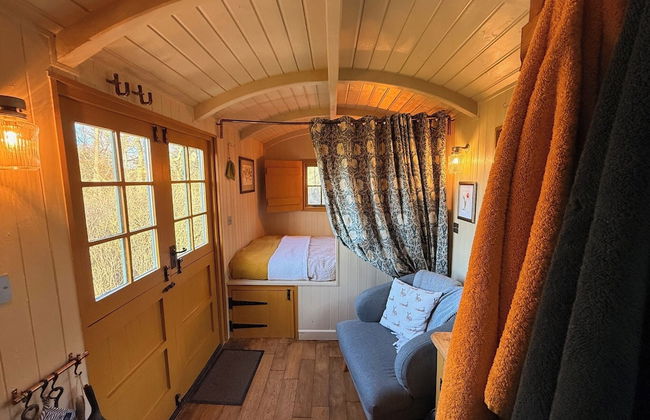 Cosy Romantic Shepherd hut in Open Countryside - Foto 3