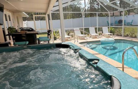 Escape to Secluded Spa, Heated Pool, Game Room, Firepit Near Crystal and Rainbow Rivers - Foto 45