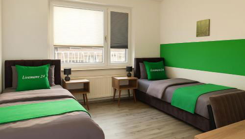 Livemore24 - Apartment 2 in Duisburg WLAN - Smart-TV - 24-7 Check-in und Küche - Foto 2