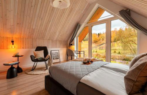 Hill & Chill Kudowa Zdrój - nowoczesne stodoły ze strefą SPA, balia, sauna - Foto 8