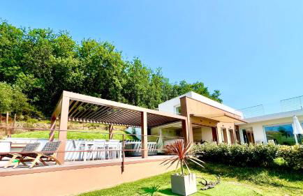 Villa Olympia Pool Sea View Mountains Lake Nature Sleeps 8 Air Conditioning Wi-Fi - Foto 11