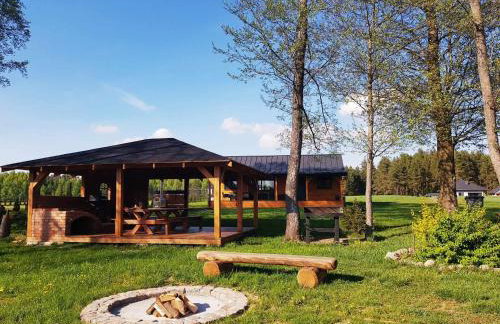 Domek Wypoczynkowy Zacisze w Makosiejach z dostępem do rzeki, z balią i jacuzzi - Foto 34