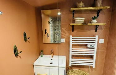 Studio Ty Cool, jardin 200m carré, 50m plage, wifi, parking - Foto 11