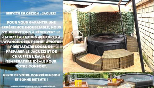 Maison familiale Terrasse Jacuzzi Parking sur place près d'Honfleur - Photo 2