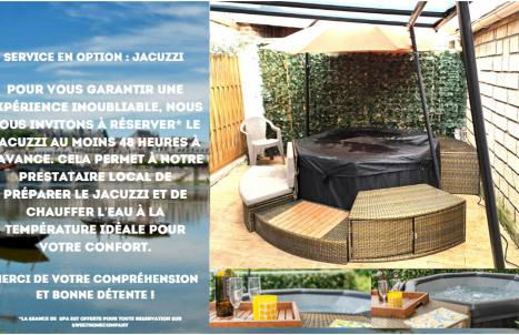 Maison familiale Terrasse Jacuzzi Parking sur place près d'Honfleur - Photo 2
