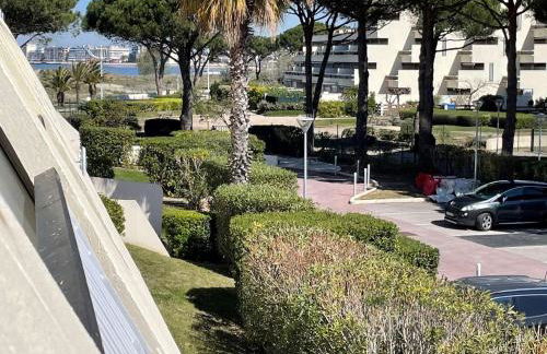 Studio climatisé 4 pers avec piscine et parking à Port Camargue - FR-1-250-230 - Photo 1