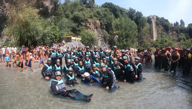 Body rafting en las Gargantas de Alcántara - Foto 3, ¡Foto de grupo!