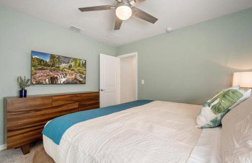 New 10-bedroom Luxury Retreat, Private Pool and Spa, Near Disney and Orlando - Foto 66