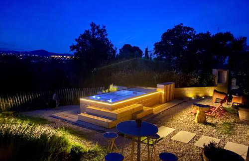 Tiny House & private jacuzzi - panoramic view St-Paul-de-Vence - Foto 16