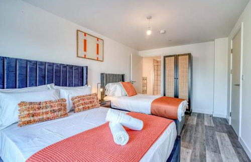 1-BR Flat in Eccles - 1 Minute Walk to Train & Tram Station - Sleeps 3 - Foto 6