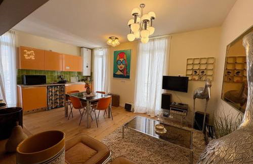 "L'italien rétro" à deux pas des halles, clim, wifi - Foto 13