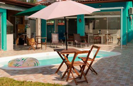 Casa de Praia em Bertioga, São Paulocom Piscina Ar Condicionado Wifi a 500m do Mar - Foto 3