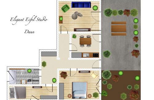 Elegant Eifel Studio I Hiking I Kitchen I Terrace - Photo 7