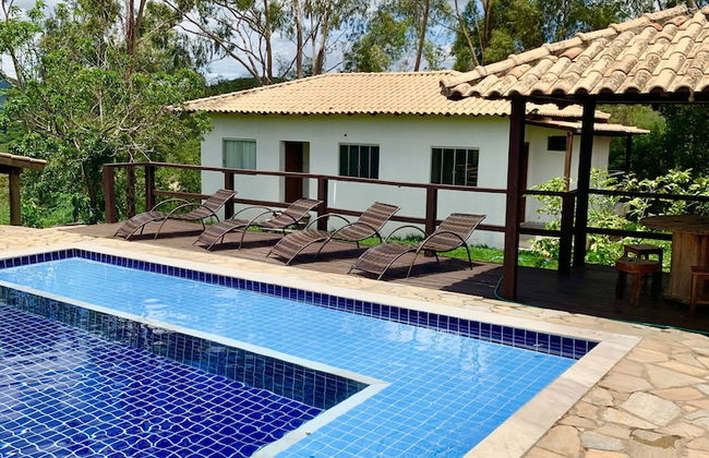 Paz e Tranquilidade - Casa para 15 pessoas com 5 quartos - Foto 15