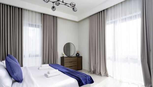 Chic 2 BR in Vida Residences Canal View - Foto 4, Habitación