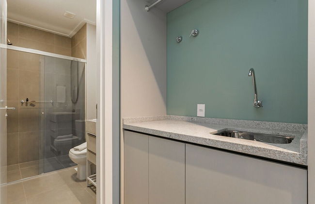 Studios Tower by Viva - Prédio com piscina e estacionamento no centro de Floripa - Foto 70