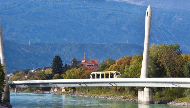 Ingresso do funicular Innsbruck-Hungerburg