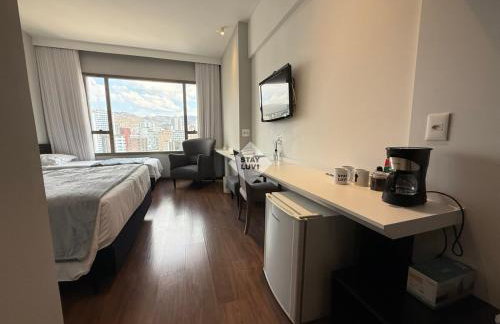 Flat Incrível - Edifício Top Flat Lourdes BH - Foto 5