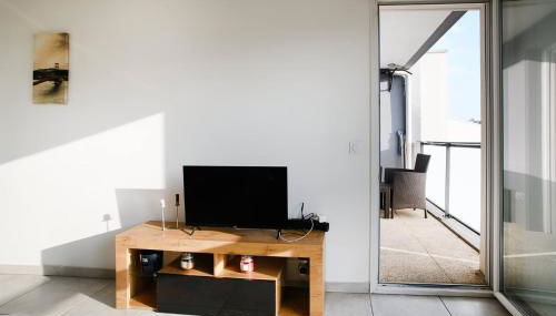 T2 lumineux avec balcon - 4 pers, métro et PartDieu - Foto 5