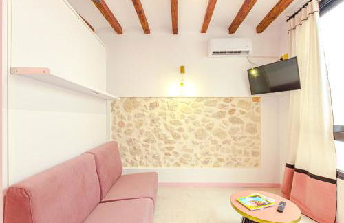 Glamorous pink studio in city center - Photo 11