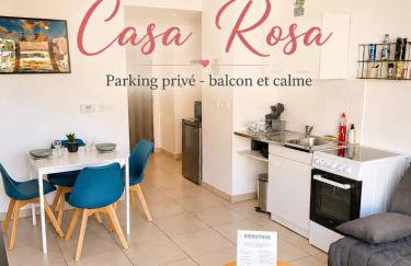 Casa Rosa, au calme avec garage privé et balcon - Foto 1