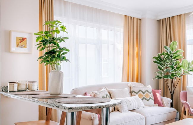 Charming Oasis w Balcony 5 min to Bull Statue - Foto 5