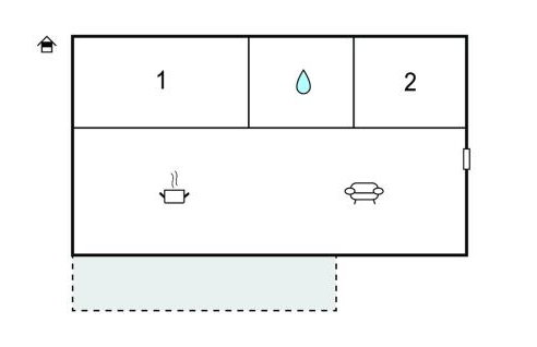 2 Bedroom Awesome Apartment In Krusevo - Foto 16