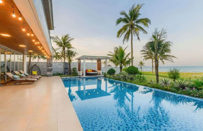 Luxe 6BR Beachfront Villa: Group Getaway Haven - Foto 18